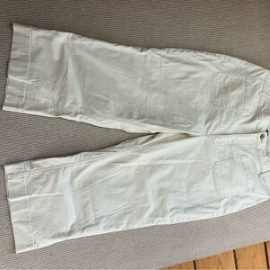 Old Navy Patch pocket cotton pants.  Wide leg, cropped.